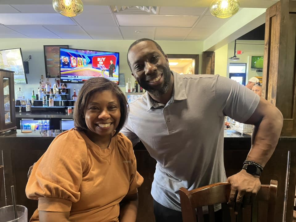 Andrea Stephens and Husband
