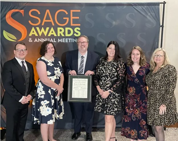 Brett Eckerman Awarded Citizen of the Year