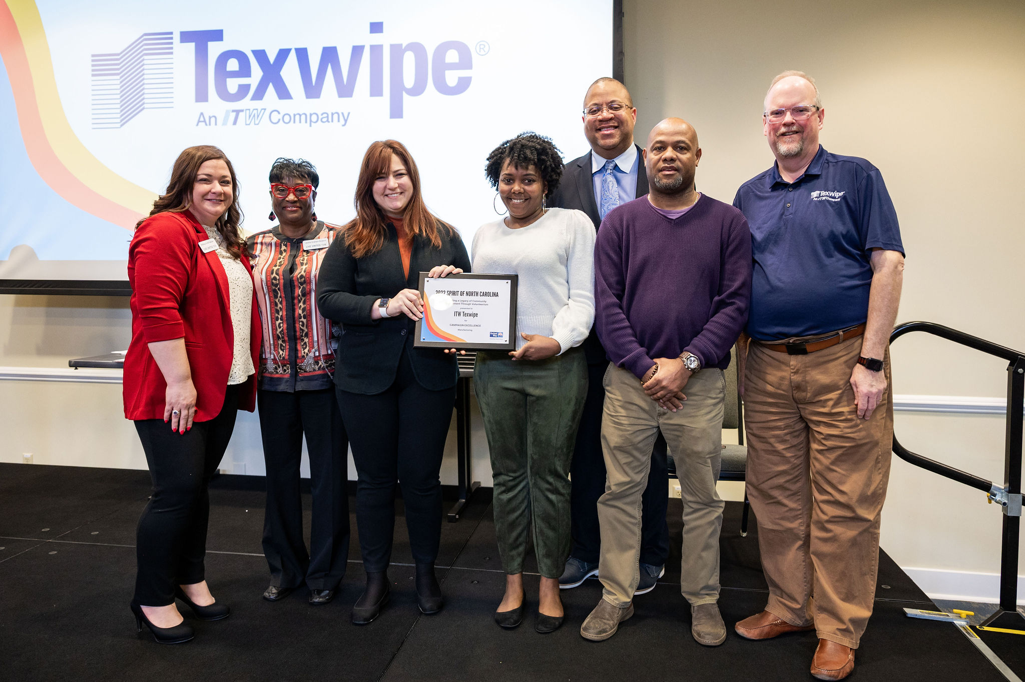 texwipe receiving award