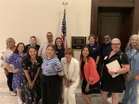 Group Photo at Capitol Hill Day